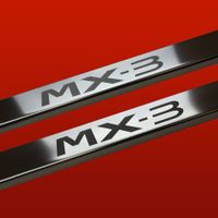 Listwa progowa MAZDA MX-3 Stal nierdzewna 304 połysk 2szt