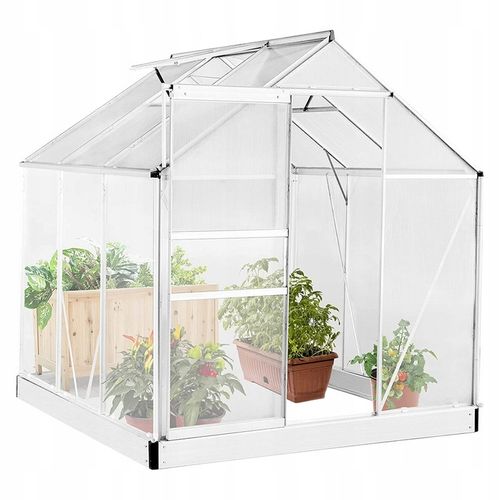 SZKLARNIA OGRODOWA POLIWĘGLAN DOMEK 1,9x1,95m 3,61m2 OCHRONA UV na Arena.pl