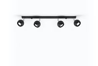 Spot LAMPA sufitowa SL.0447 reflektorowa OPRAWA listwa spot balls czarne