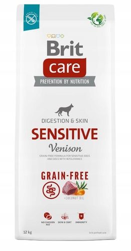 BRIT CARE Grain-free Sensitive Venison 12kg na Arena.pl
