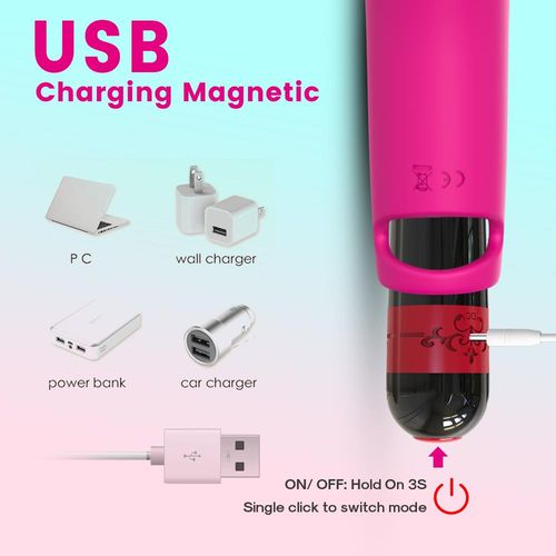 wibrator punktu g na palec nakładka 9 trybów 11 cm na Arena.pl