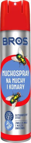 SPRAY NA MUCHY KOMARY OWADY BROS 400ml x 4 na Arena.pl