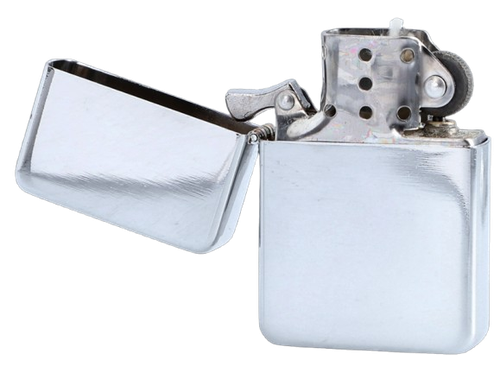 Srebrna Zapalniczka Benzynowa W Zestawie Prezentowym Z Etui Na Zapalniczkę na Arena.pl