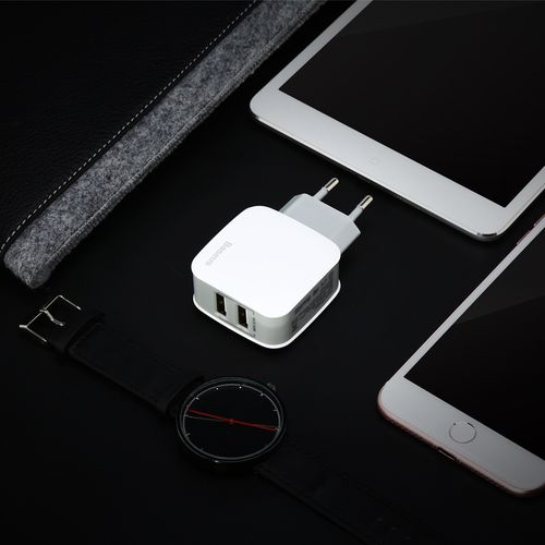 BASEUS Ładowarka sieciowa Fast Charge 2X USB 2,4A na Arena.pl