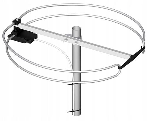 Antena radiowa zewnętrzna DL-1 RUZ B dookólna FM symetryzator Dipol na Arena.pl