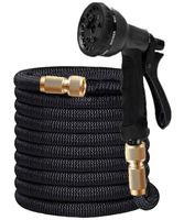 Wąż ogrodowy rozciągliwy z pistoletem. Metalowe szybkozłączki (długość 22m)