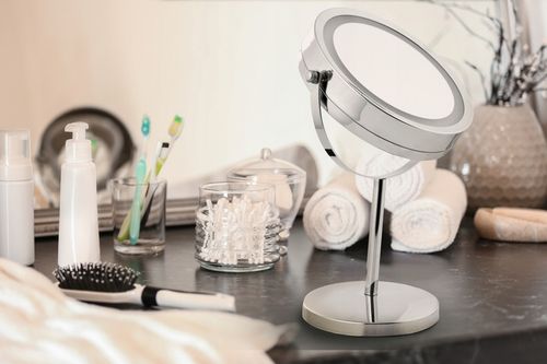 Lusterko do makijazu powiekszajace kosmetyczne z podświetleniem LED na Arena.pl