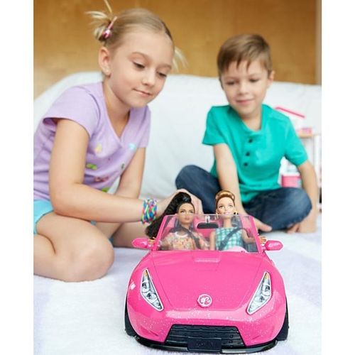 Barbie Różowy kabriolet Samochód na Arena.pl