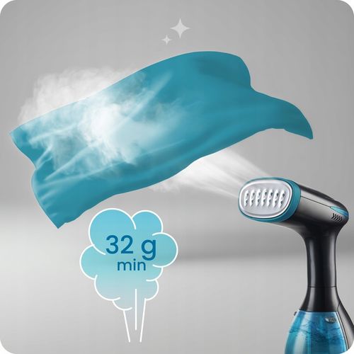 Parownica do ubrań 1500W Steamer parowy Żelazko parowe ZESTAW 32g/min na Arena.pl