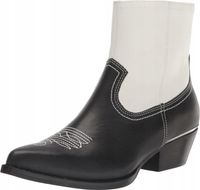Damskie buty DKNY Lukas Cowboy Czarny/Biały roz.38,5