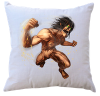 Poduszka z wkładem Atak Tytanów - Attack on Titan