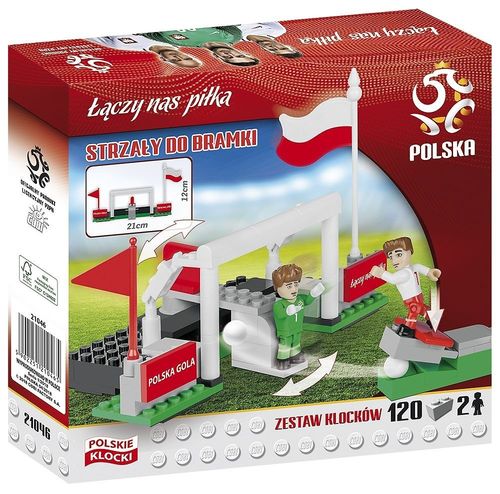 Cobi Klocki PZPN 120 elementów Strzały do bramki na Arena.pl