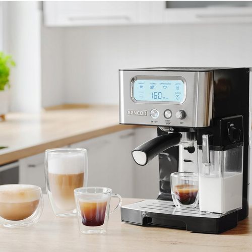 Automatyczny ekspres ciśnieniowy kolbowy 1450W 15 bar Sencor SES4090SS na Arena.pl