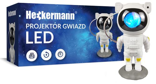 Projektor Gwiazd Led Astronauta Heckermann W na Arena.pl