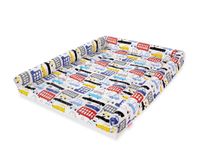 Pokrowiec nakładka na przewijak na komodę - autka kolorowe