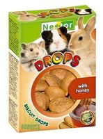 NESTOR Dropsy biszkoptowe królika kawii świnki chomika gryzoni z miodem