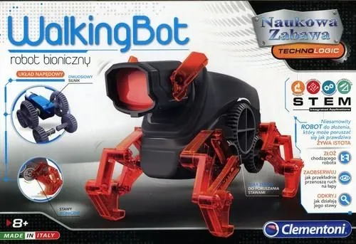 CLEMENTONI chodzący robot bioniczny BOT 50059 8005125500598 na Arena.pl