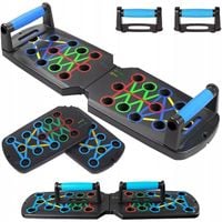 SOLIDNA DESKA + UCHWYTY DO POMPEK ĆWICZEŃ KLATKI POMPKI 14w1 XL PRZYRZĄD XL