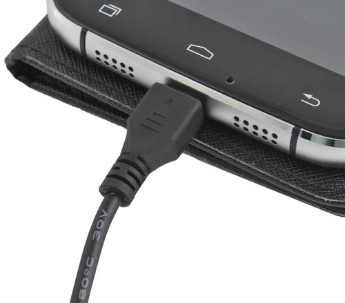 Kabel 2in1 micro USB 80cm ładowanie + transfer na Arena.pl