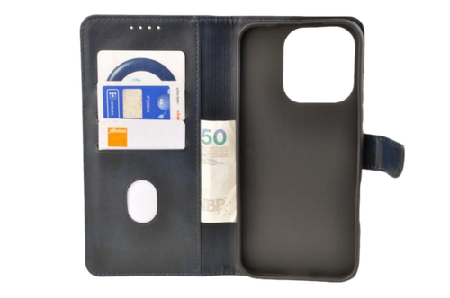 Etui portfel Wallet do Honor 400 Lite granatowy na Arena.pl