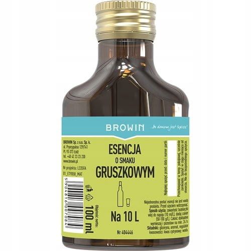 Zaprawka do alkoholu BROWIN GRUSZKÓWKA 100ml na Arena.pl