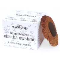 Ciastka Warszawskie - Owsiane z czekoladą i wanilią 150g