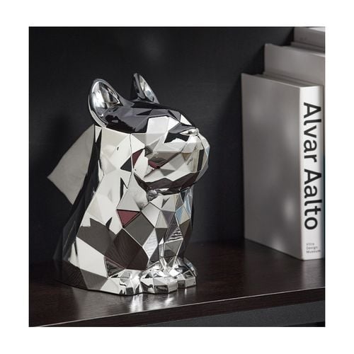 Ekskluzywny Stojak Pojemnik Srebrny Buldog Na Chusteczki Cb42 na Arena.pl