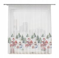 ``` FIRANKA Z MIKOŁAJEM 145x250 cm - idealna na Boże Narodzenie ```