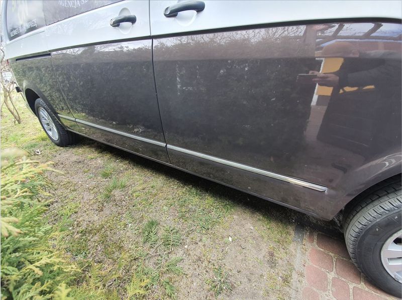 VW Caravelle Multivan T5 Listwy CHROM Boczne LONG zdjęcie 9