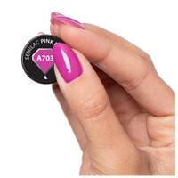 SEMILAC Lakier hybrydowy A703 Pink Power 7ml