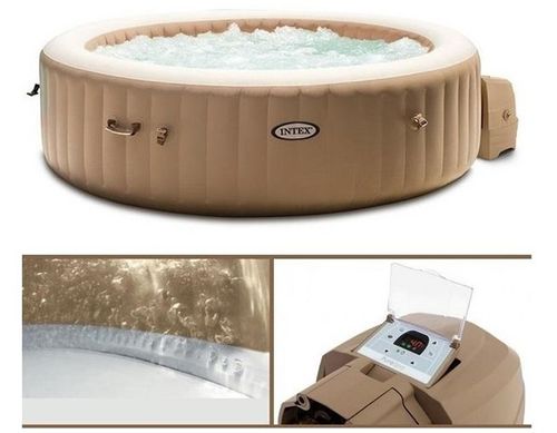 Basen jacuzzi hydromasaż 196 x 71 Pure Spa z ogrzewaniem #28426 Intex na Arena.pl