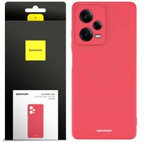 Spacecase Silicone Case Redmi Note 12 Pro 5G Red