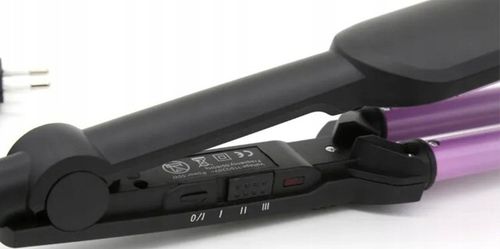 LOKÓWKA DO WŁOSÓW KEMEI FALOWNICA CERAMICZNA KARBOWNICA 55W TPC 200 na Arena.pl