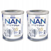 Mleko następne NAN OPTIPRO Plus 2 5HMO dla niemowląt od 6 miesiąca 2x 800g