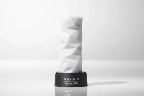 tenga sleeve 3d polygon - model intymny z geometryczną strukturą 15,6 cm na Arena.pl