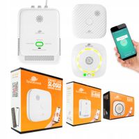 Czujnik dymu, gazu, czadu Spacetronik SL WiFi zestaw 3 szt.
