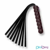picobong take no evil whip black - stylowy bat z neoprenu, czarny