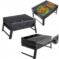 Grill Ogrodowy Węglowy Turystyczny Podróżny Przenośny Składany Walizka