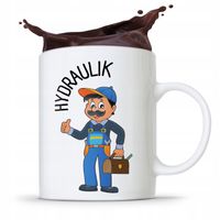 Kubek Prezent Dla Hydraulika Hydraulik Z Nadrukiem Ze Zdjęciem