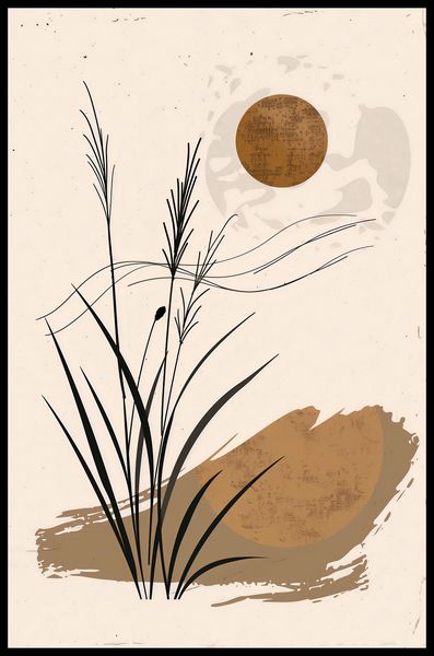 Plakat 53x81cm Zachód Pustyni zdjęcie 2