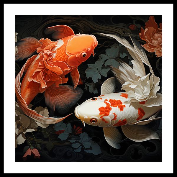 Plakat 60x60cm Harmonijny Taniec zdjęcie 3