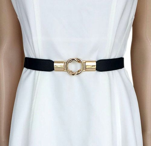 Damski Elastyczny Pasek Modny Wąski Do Sukienki na Arena.pl
