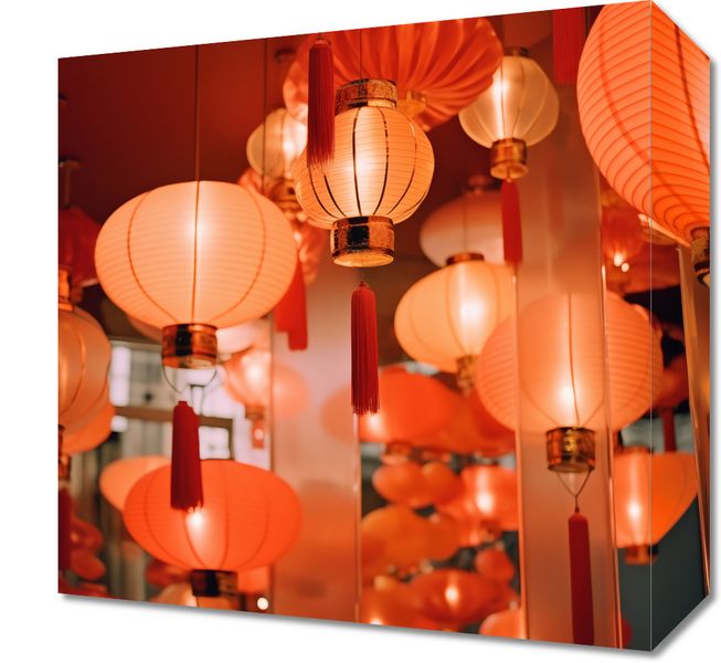 Obraz 30x30cm Festiwal Latarni zdjęcie 1