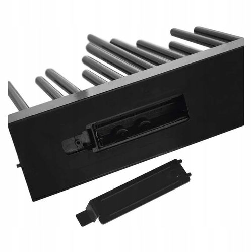 Świecznik świateczny czarny 20 LED 27 cm 3x AA ciepła biel IP20 timer EMOS na Arena.pl