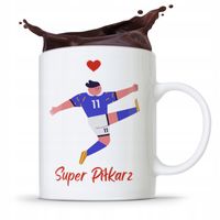 Kubek Dla Piłkarza Zawodnika Super Piłkarz Prezent Z Nadrukiem Ze Zdjęciem