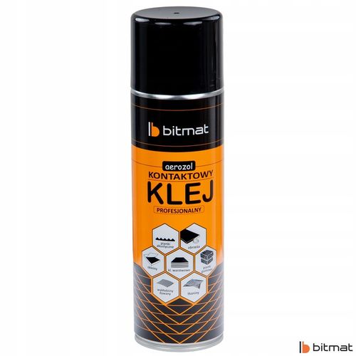 KLEJ SPRAY FILCU MAT PIANEK GĄBEK WYGŁUSZAJĄCYCH montażowy łatwa aplikacja na Arena.pl