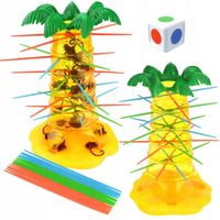 ZRĘCZNOŚCIOWA GRA PALMA BIERKI SPADAJĄCE MAŁPY SKACZĄCE MAŁPKI