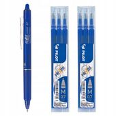 Pilot frixion zestaw clicker + 6 wkładów pióro