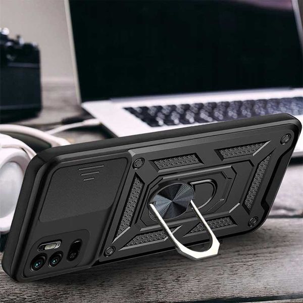 Spacecase Camring Redmi Note 10 5G/Poco M3 Pro Cza zdjęcie 3