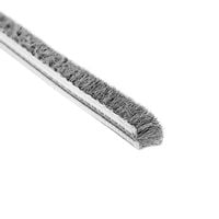 System drzwi przesuwnych Szczotka odbojowa do rączek systemów przesuwnych, niska bez kleju, 10 mb